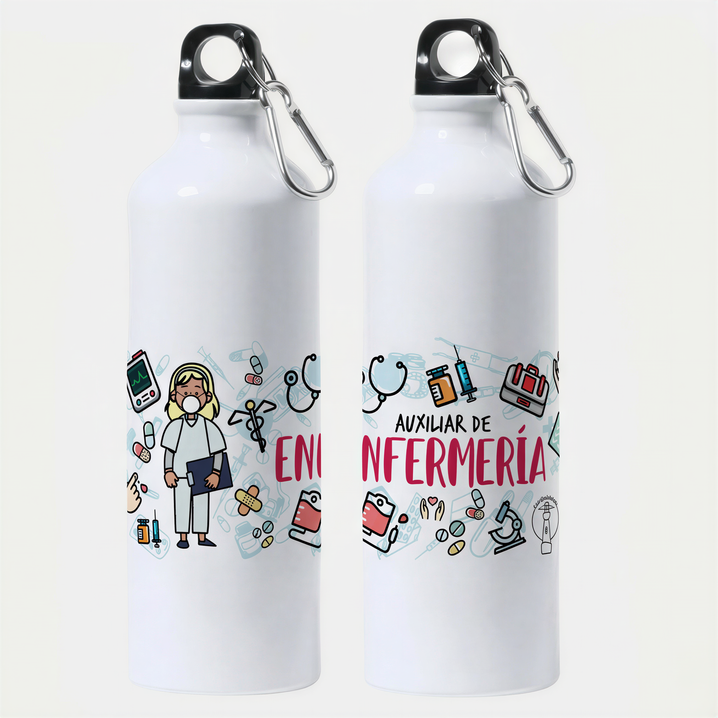 Botella Auxiliar de Enfermería (TCAE)