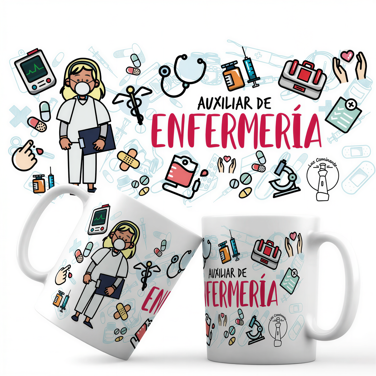 Taza Auxiliar de Enfermería (TCAE)