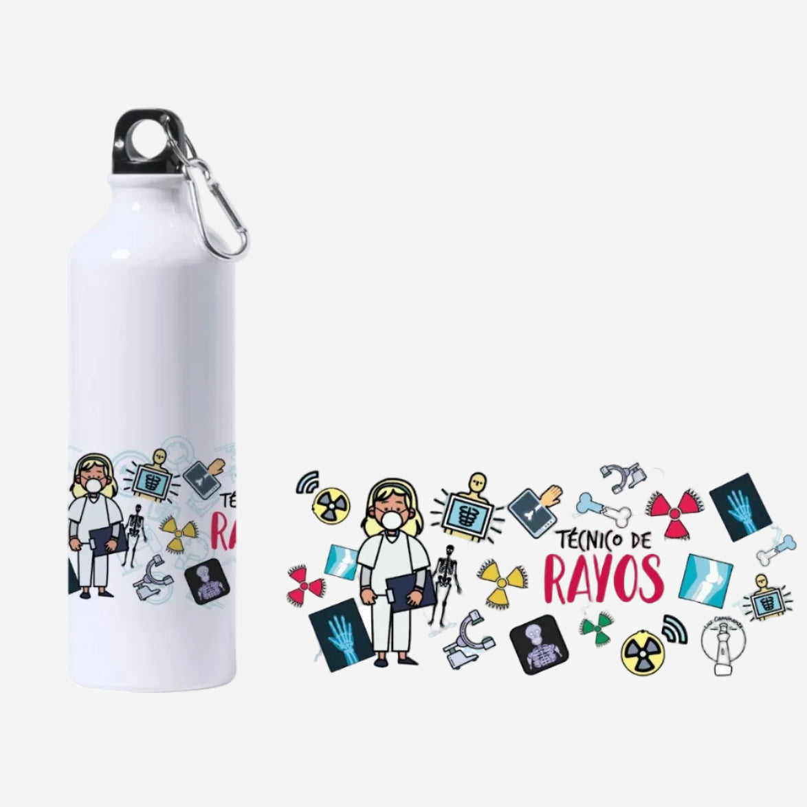 Botella Rayos